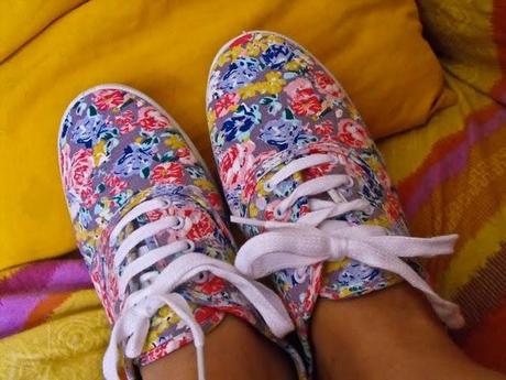 New flowers boat shoes: are so summer!