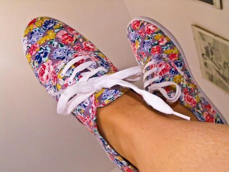 New flowers boat shoes: are so summer!