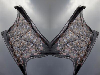 Alexander McQueen p/e 2011 scarves by Babette Pauthier