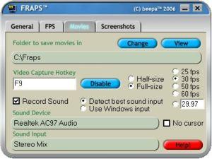 fraps download : crea screenshot e video rapidamente