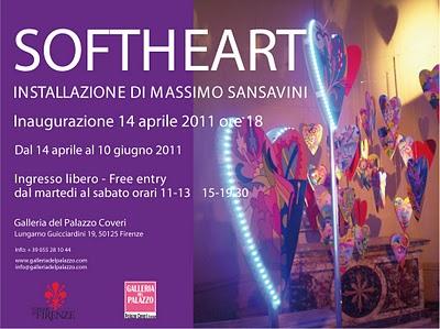 Mostra arte Massimo Sansavini Galleria del Palazzo Coveri