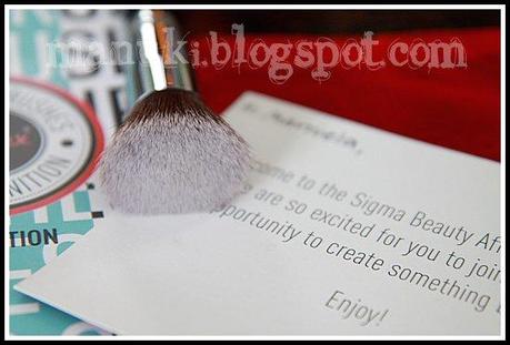 Review Sigma E25 Blending Brush e F80 Flat Top Synthetic Kabuki