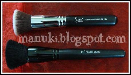 Review Sigma E25 Blending Brush e F80 Flat Top Synthetic Kabuki