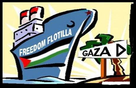 Figuraccia Santanché: ad Annozero scambia la bandiera di Freedom Flotilla con quella di Hamas