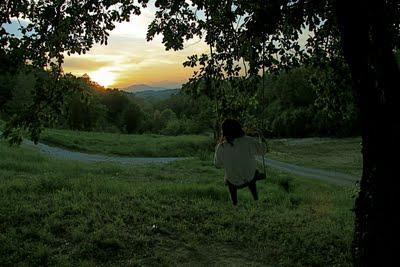 aspettando la notte che scende