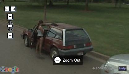 usa cambio di vestiti al volo 4764 Ecco le immagini più strane di Google Street View