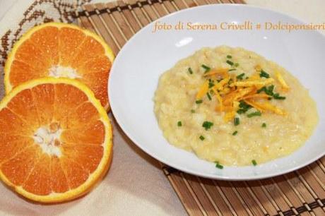 RISOTTO CON ARANCE VALENCIA E TALEGGIO DOP di Dolcipensieri