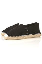 VERNON Black Espadrilles