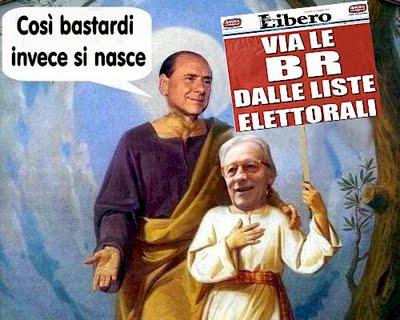 Così bastardi invece si nasce. Via la P2 dal governo