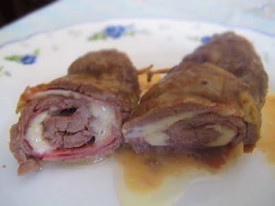 Involtini di carne