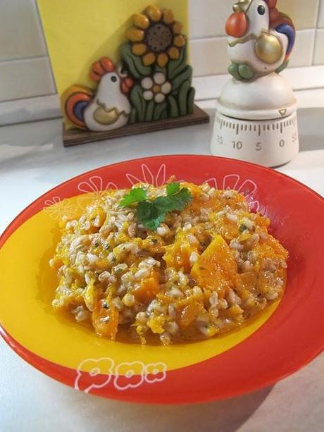 Farro con Zucca