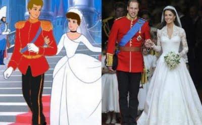 William e Kate vestiti come in Cenerentola: mi sembra una favola!