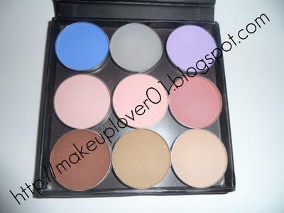 Queen Cosmetics Individual Eyeshadow Pans REVIEW + PICS