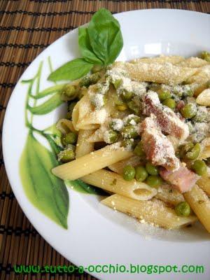 WHB #283 - Pasta con piselli e pancetta