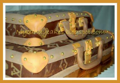 Louis Vuitton Cake-Torta valigia Louis Vuitton