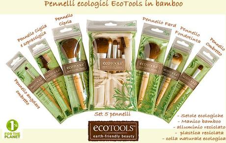 Vecchia Bottega: EcoTools, pennelli ecologici e Fitocose, solari ed altro