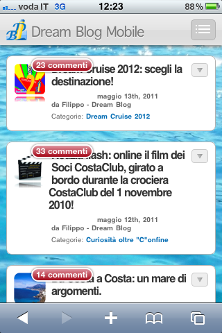 Nasce Dream Blog Mobile: il blog da passeggio.