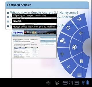 Android 3.1 Honeycomb:video sulle novità introdotte