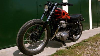 Kawasaki w650 Street Tracker by drago 1973