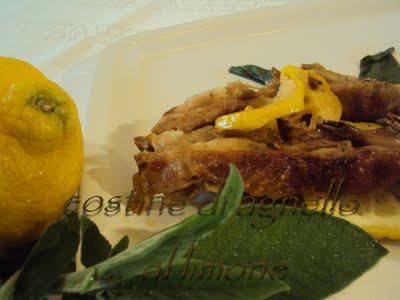 costine di agnello al limone