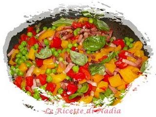 Couscous estivo con verdure e speck croccante