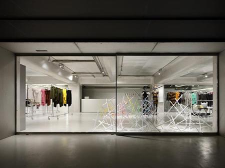 Progettazione d'interni: il retail design di ISSEY MIJAKE