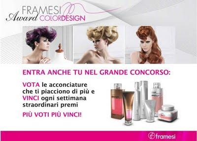 Framesi: Concorso Award Color Design
