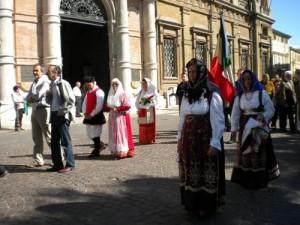 sardi processione salve