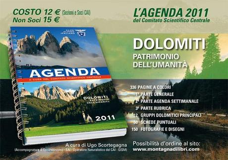 Agenda CAI 2011 - Dolomiti, Patrimonio dell'Umanità