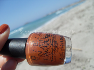 Review - OPI: Bronzed to perfection (Opi Contest)