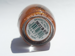 Review - OPI: Bronzed to perfection (Opi Contest)
