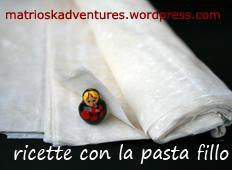 ...bustine di pasta fillo con pollo...