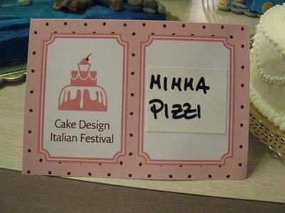Cake Design Italian Festival: parte seconda
