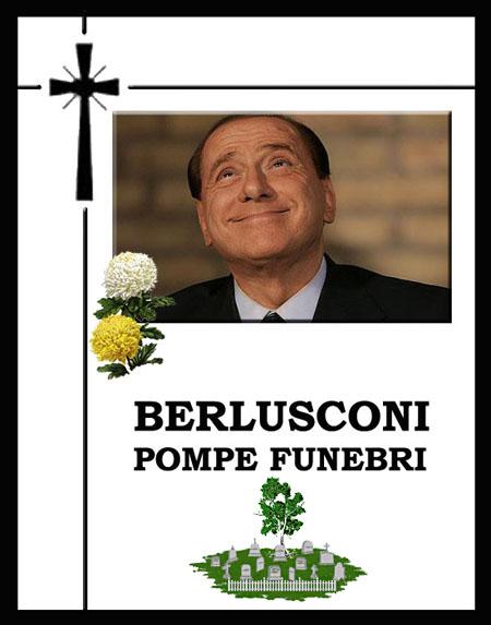 Berlusconi pompe funebri – 15 e 16 maggio 2011