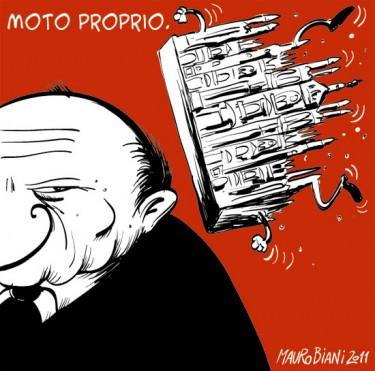 Comunali a Milano: vignetta