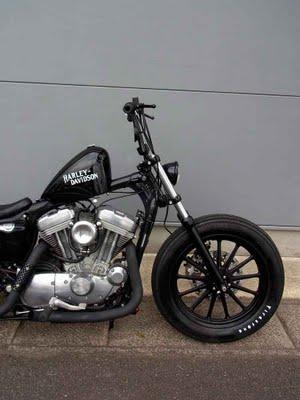 HD Sportster 883 Bobber by Crazy Orange