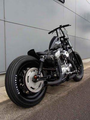 HD Sportster 883 Bobber by Crazy Orange