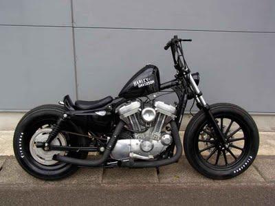 HD Sportster 883 Bobber by Crazy Orange