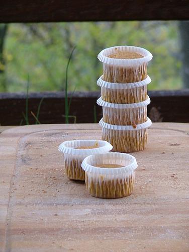 spelt, buckwheat and carrot muffins