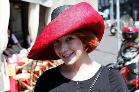 In the Street...Black + Red