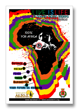 Terni 21 maggio 2011: Ovito per l’Africa a LIVE IS LIFE