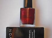 NOTD: Avon Gold Nailwear Golden Wine