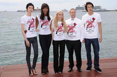 Vogue Italia e D&G; uniti per 'Fashion For Relief Japan Appeal' a Cannes