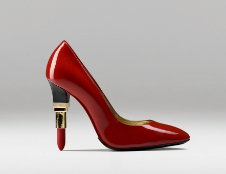 Alberto Guardiani lipstick heels