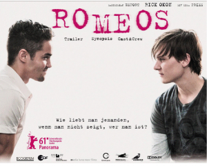 Romeos: storia d'amore gay tra un ragazzo transessuale e un ragazzo genetico.