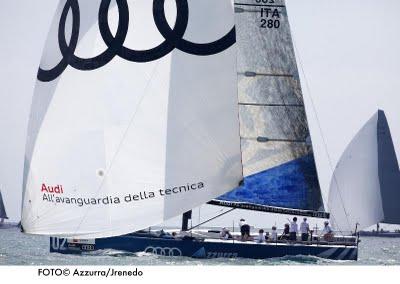 AUDI AZZURRA SAILING TEAM VINCE LA PRACTICE RACE