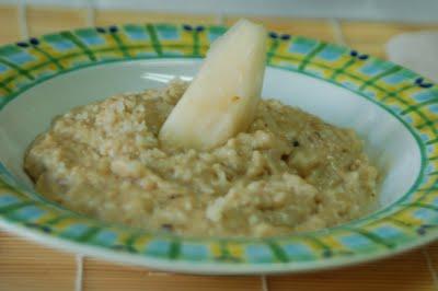 Risotto di caciotta pere e noci