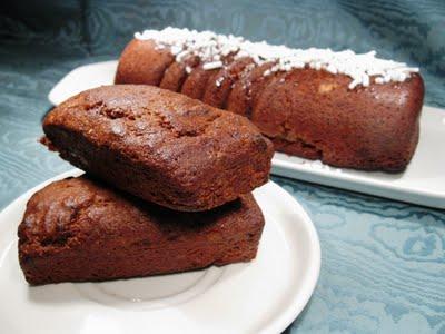 Plum cake al cioccolato e banana