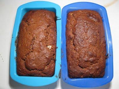 Plum cake al cioccolato e banana