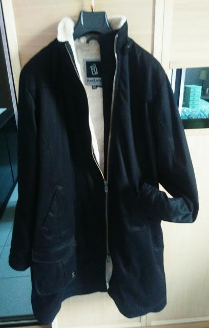 Annuncio vendita: Ladies Long Hoodlamb Coat nero taglia XXL Annuncio vendita: Ladies Long Hoodlamb Coat nero taglia XXL